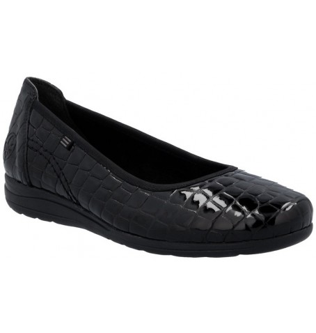 Rieker L9350-01 - Black varnish - L9350$01.01R