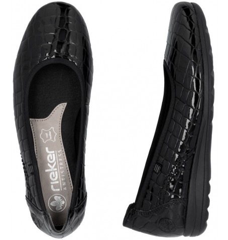 Rieker L9350-01 - Vernis noir - L9350$01.01R