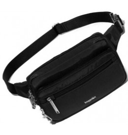 Baggallini ABB880 SECURTEX ANTI-THEFT BELT BAG - Black - ABB880$B0001