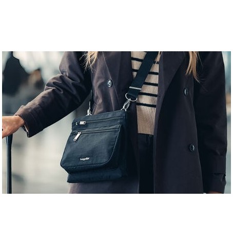 Baggallini ACB921 SECURTEX ANTI-THEFT CROSSBODY - Marine - ACB921$B0576
