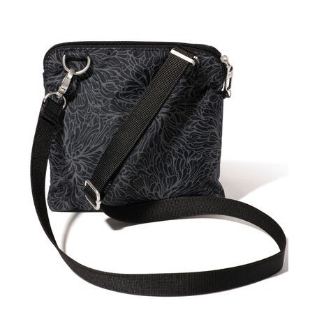 Baggallini ACB921 SECURTEX ANTI-THEFT CROSSBODY - Silver Grey - ACB921$B0942