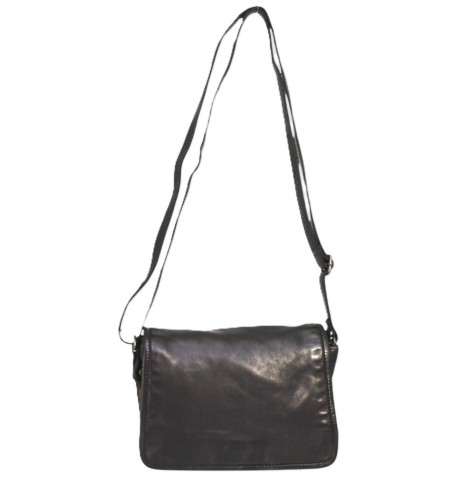 The trend 22569 AVENA LEATHER BAG - Black - 22569$80