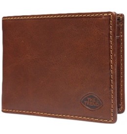 The trend 917012 ITALIAN LEATHER MEN WALLET - Tan - 917012$120