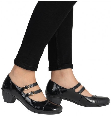 Rieker 41758-00 - Black varnish - 41758$00.01R