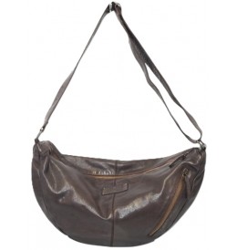 The trend 22783 FERULA CROSSBODY LEATHER BAG - Brown - 22783$151