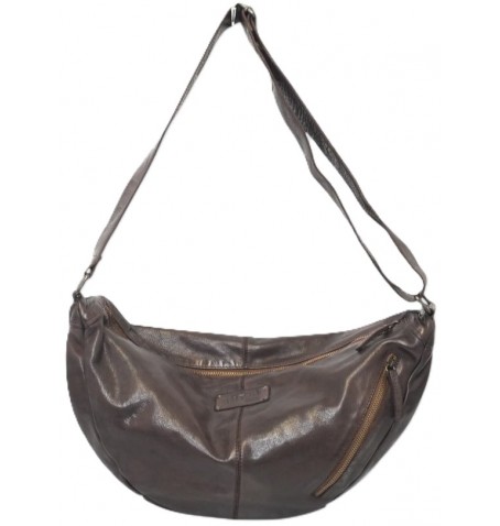 The trend 22783 FERULA CROSSBODY LEATHER BAG - Brown - 22783$151