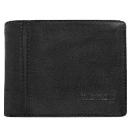 The trend 4067076 ITALIAN LEATHER WALLET - Black - 4067076$80