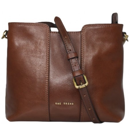 The trend 9403230 VALERIANA SAC BANDOULIÈRE CUIR - Brun - 9403230$150 The trend 9403230 VALERIANA SAC BANDOULIÈRE CUIR - Brun - 9403230$150