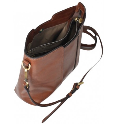 The trend 9403230 VALERIANA SAC BANDOULIÈRE CUIR - Brun - 9403230$150 The trend 9403230 VALERIANA SAC BANDOULIÈRE CUIR - Brun - 9403230$150