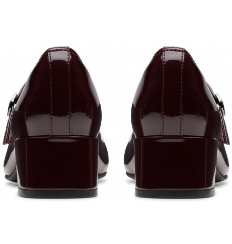 Clarks IRIDESSA RAE 26184692 - Burgundy - IRIDESSARAE$06C