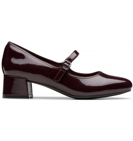 Clarks IRIDESSA RAE 26184692 - Burgundy - IRIDESSARAE$06C