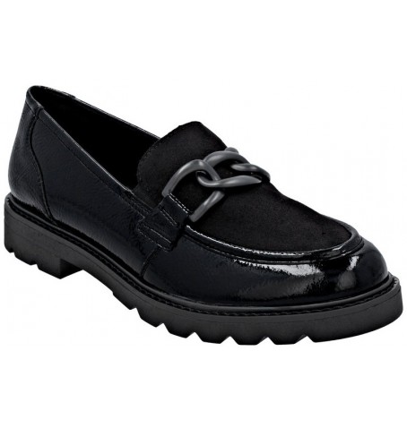 Rieker - Remonte D2Q01-02 - Black varnish - D2Q01$02.01R