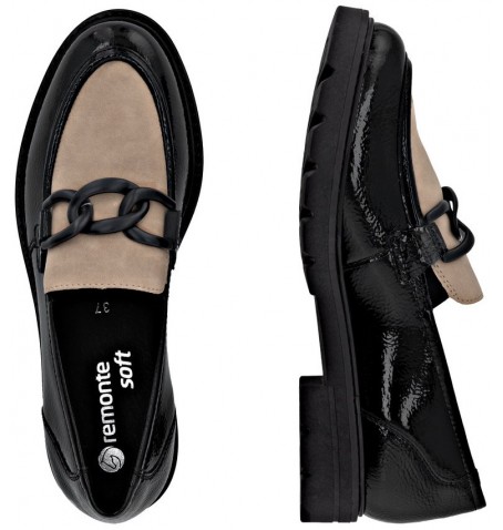 Rieker - Remonte D2Q01-03 - Black varnish - D2Q01$03.01R