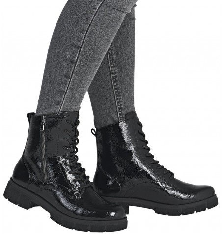 Rieker - Remonte D2S72-02 - Black varnish - D2S72$02.01R Rieker - Remonte D2S72-02 - Black varnish - D2S72$02.01R