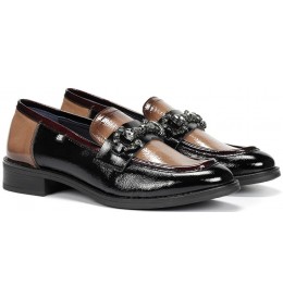 Dorking - Fluchos HARVARD D9118 - Vernis noir - D9118$NANNA.01D