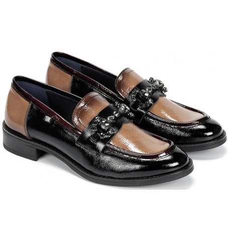 Dorking - Fluchos HARVARD D9118 - Black varnish - D9118$NANNA.01D