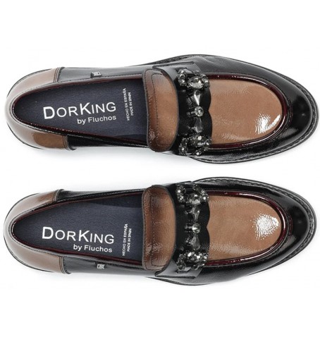 Dorking - Fluchos HARVARD D9118 - Black varnish - D9118$NANNA.01D