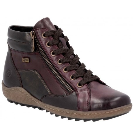 Rieker N1305-35 - Burgundy - N1305$35.06R Rieker N1305-35 - Burgundy - N1305$35.06R