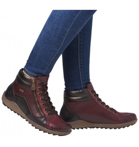 Rieker N1305-35 - Burgundy - N1305$35.06R