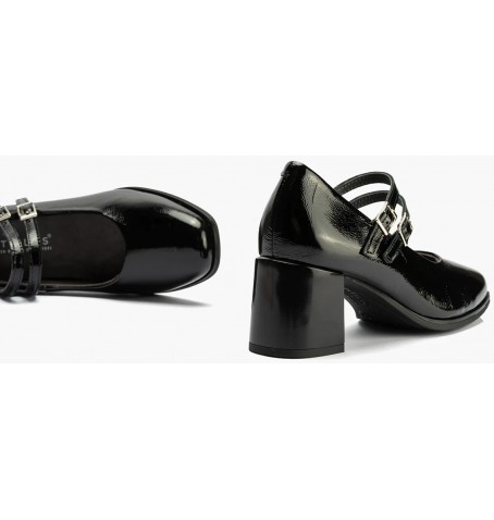 Pitillos 10831 - Black varnish - 10831$01PT