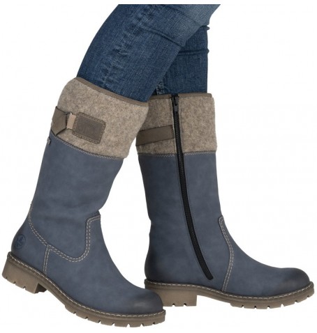 Rieker Y9190-12 - Bleu - Y9190$12.04R