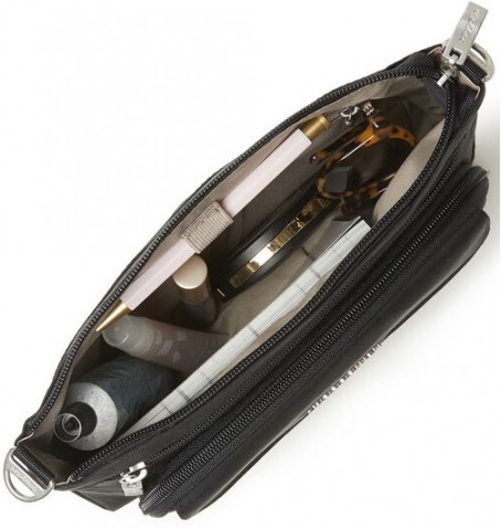 Baggallini OEV523 ORIGINAL RFID EVERYDAY CROSSBODY - Noir - OEV523$01