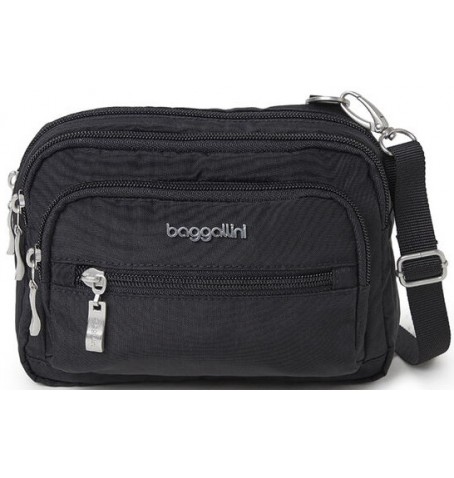 Baggallini TRZ419 TRIPLE ZIP BAGG - Noir - TRZ419U$01