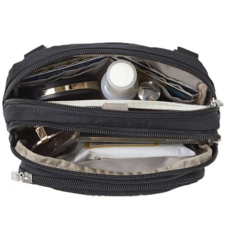 Baggallini TRZ419 TRIPLE ZIP BAGG - Black - TRZ419U$01