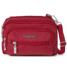 Baggallini TRZ419 TRIPLE ZIP BAGG - Red - TRZ419U$09