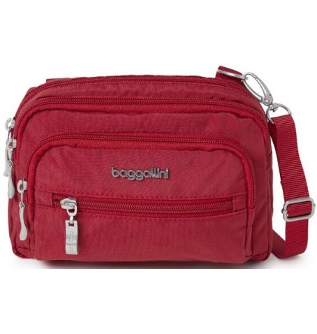 Baggallini TRZ419 TRIPLE ZIP BAGG - Red - TRZ419U$09 Baggallini TRZ419 TRIPLE ZIP BAGG - Red - TRZ419U$09