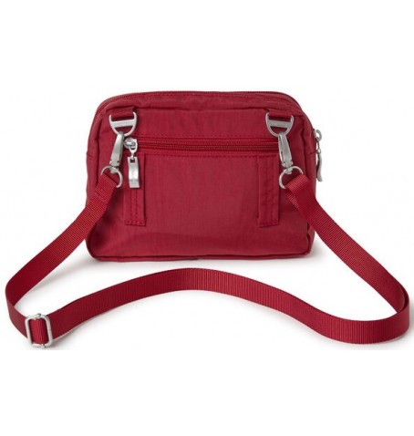 Baggallini TRZ419 TRIPLE ZIP BAG - Red - TRZ419U$09