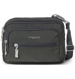 Baggallini TRZ419 TRIPLE ZIP BAGG - Argent gris - TRZ419U$18