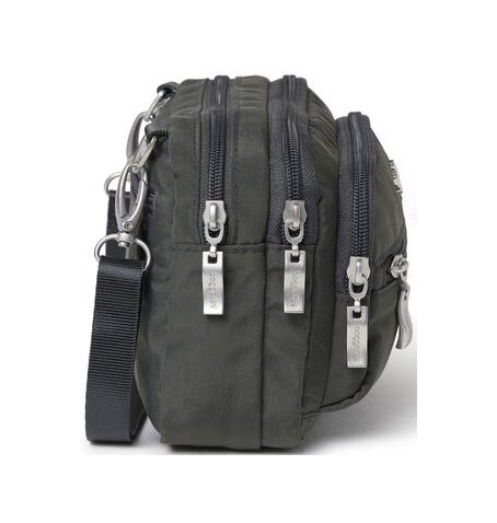 Baggallini TRZ419 TRIPLE ZIP BAG - Silver Grey - TRZ419U$18