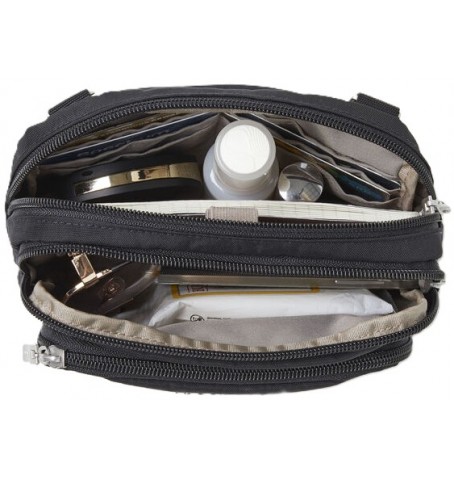 Baggallini TRZ419 TRIPLE ZIP BAGG - Silver Grey - TRZ419U$18