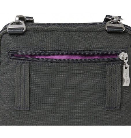 Baggallini TRZ419 TRIPLE ZIP BAGG - Silver Grey - TRZ419U$18