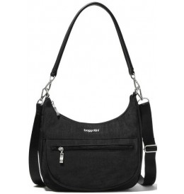 Baggallini MHM800 MODERN POCKET HALF MOON BAG - Black - MHM800$01