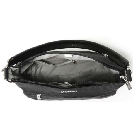 Baggallini MHM800 MODERN POCKET HALF MOON BAG - Black - MHM800$01