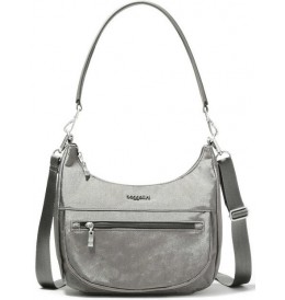 Baggallini MHM800 MODERN POCKET HALF MOON BAG - Argent gris - MHM800$18