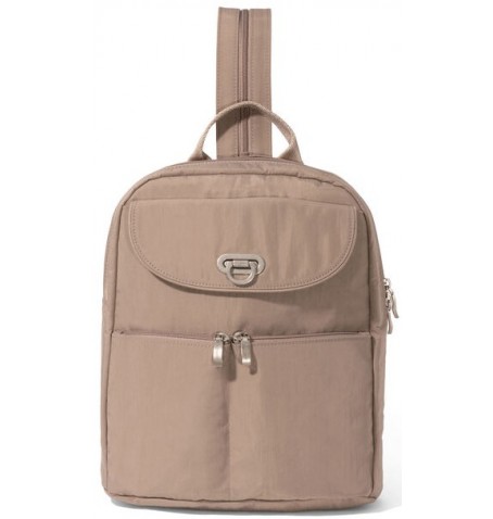 Baggallini CDP964 COASTAL FLIP LOCK DAY PACK - Silver Grey - CDP964$18