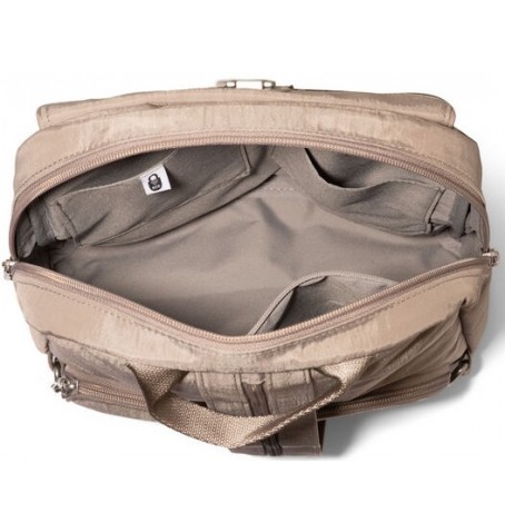 Baggallini CDP964 COASTAL FLIP LOCK DAY PACK - Silver Grey - CDP964$18