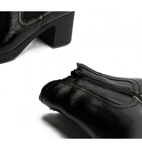 Pitillos 30103 - Black varnish - 30103$01PT