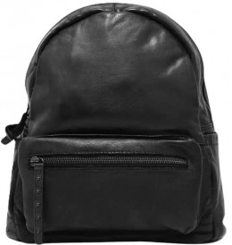 The trend 22309-80 SAC À DOS CUIR ITALIEN - Noir - 22309$80