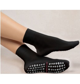 Bleu Forêt NO-SLIPPING ANKLE SOCKS - Black - 6521$AR5