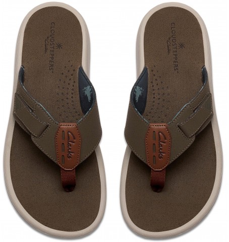 Clarks M BREEZE 26187490 - Vert/Kaki - MBREEZE$11C