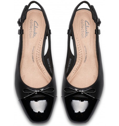 Clarks IRIDESSA SLING 26186887 - Vernis noir - IRIDESSASLIN$01