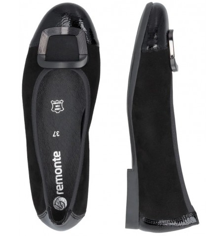 Rieker - Remonte D0K12-02 - Vernis noir - D0K12$02.01R