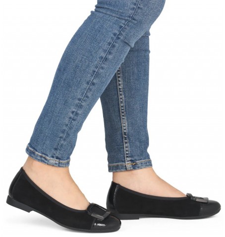 Rieker - Remonte D0K12-02 - Black varnish - D0K12$02.01R