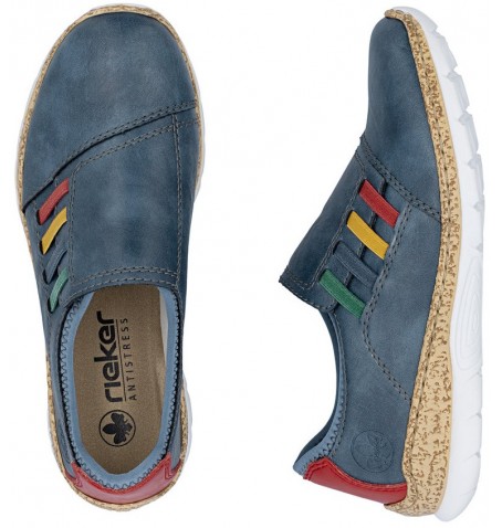 Rieker N4264-14 - Blue - N4264$14.04R