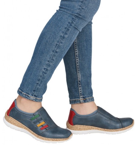 Rieker N4264-14 - Bleu - N4264$14.04R