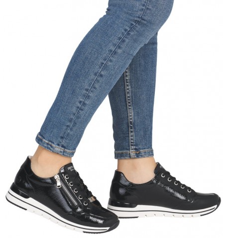 Rieker - Remonte R6716-02 - Vernis noir - R6716$02.01R